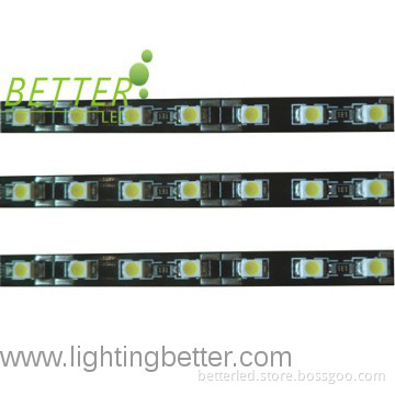 Black PCB 3528 non waterproof led rigid bar 60eds/m DC12V (IP20)